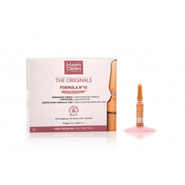 FORMULA Nº10 HD Color Touch SPF30 - 10 ampollas
